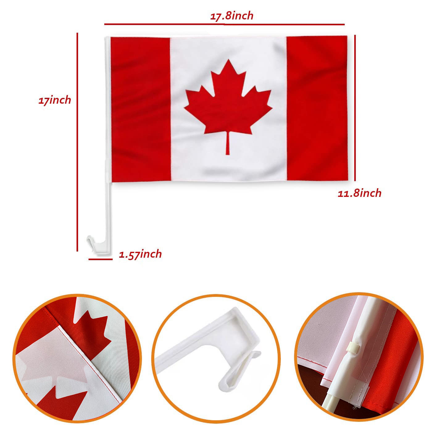 Car Window Flag